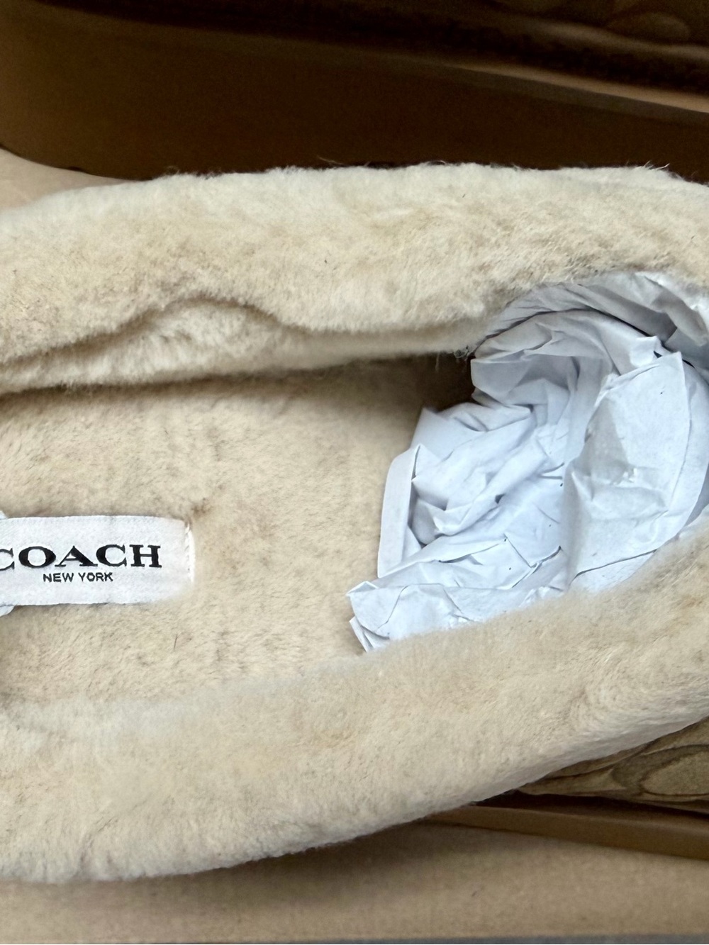 Coach Slip-On 2.5 In Platform Cecelia Clog Signature Suede Size 11 - Picture 6 of 12